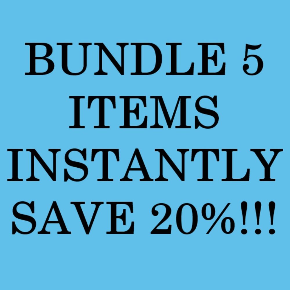 BUNDLE AND SAVE